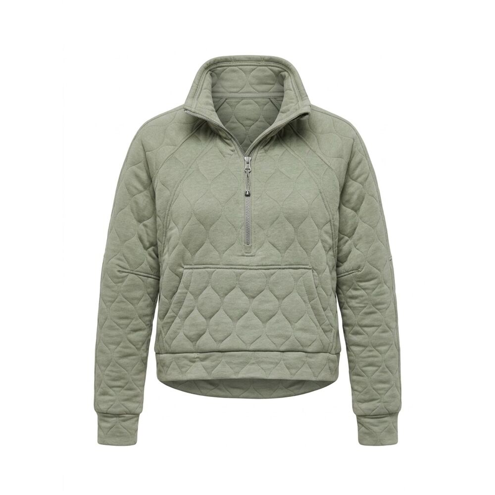 BETTER TOGETHER QUILTED PULL OVER TOP SIZE. LARGE